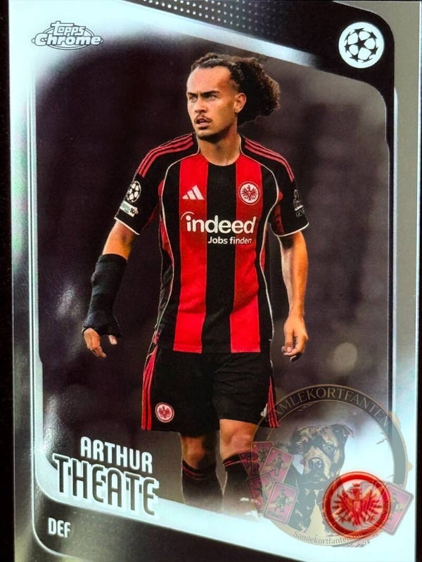 Topps UCC Chrome 25/26 Arthur Theate