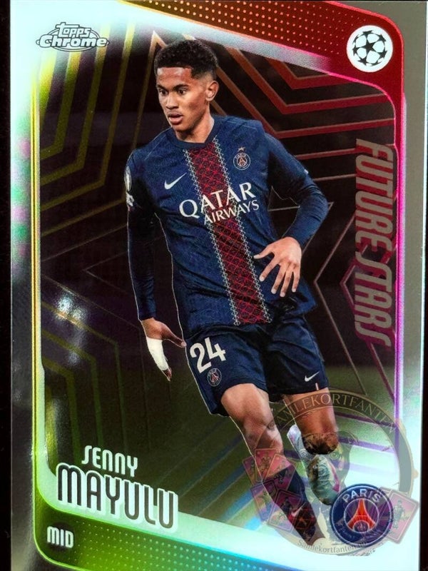 Topps UCC Chrome 25/26 Senny Mayulu