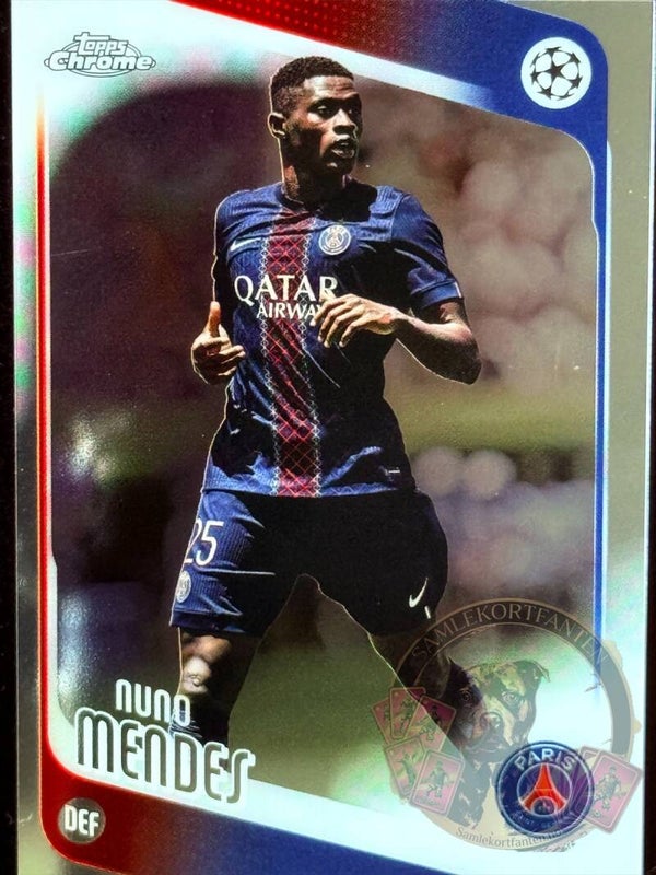 Topps UCC Chrome 25/26 Nuno Mendes