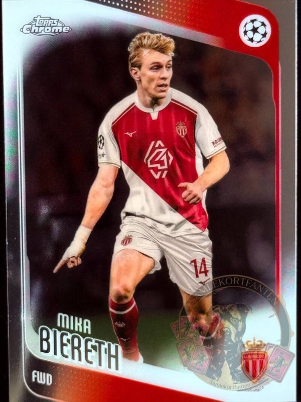 Topps UCC Chrome 25/26 Mika Biereth