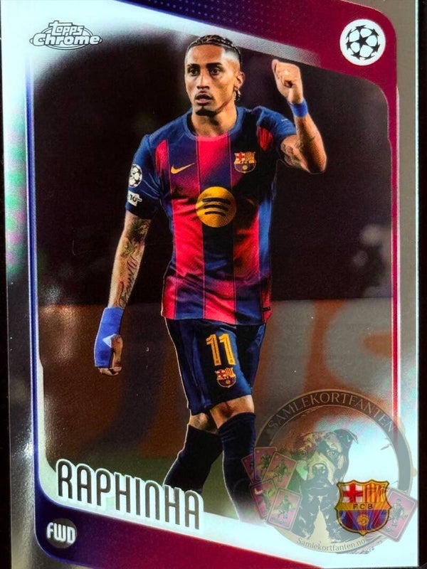 Topps UCC Chrome 25/26 Raphinha
