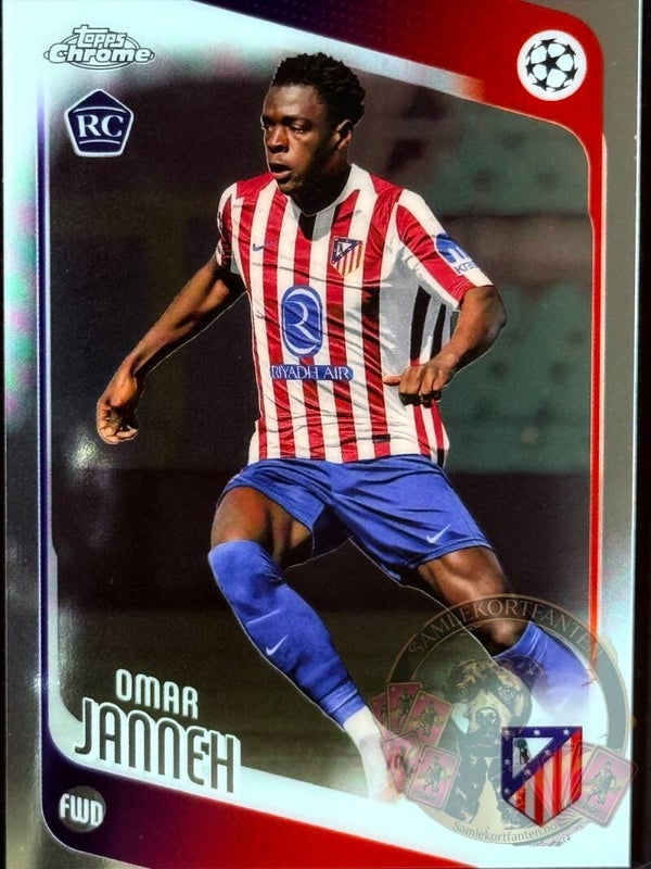 Topps UCC Chrome 25/26 Omar Janneh RC