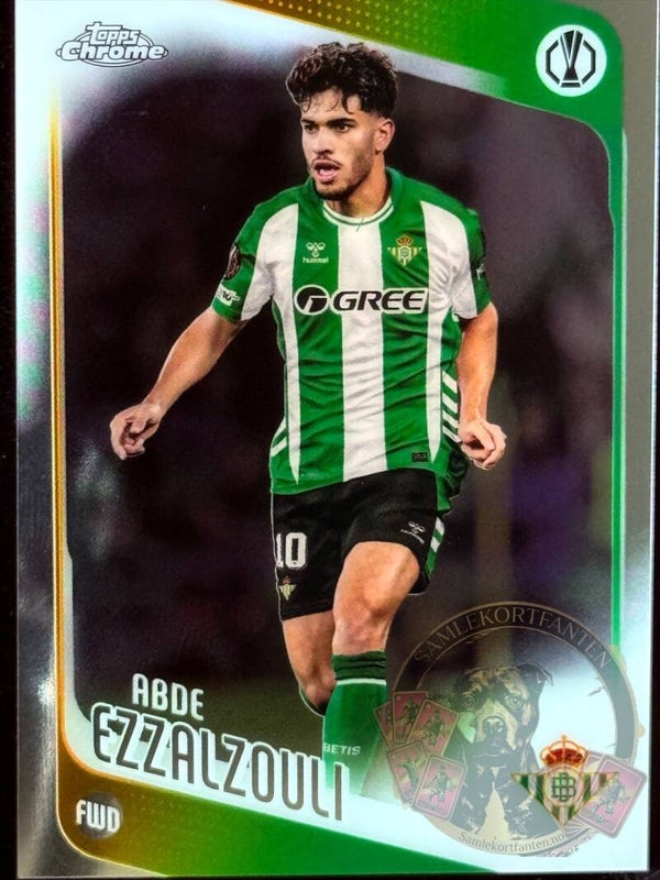 Topps UCC Chrome 25/26 Abde Ezzalzouli