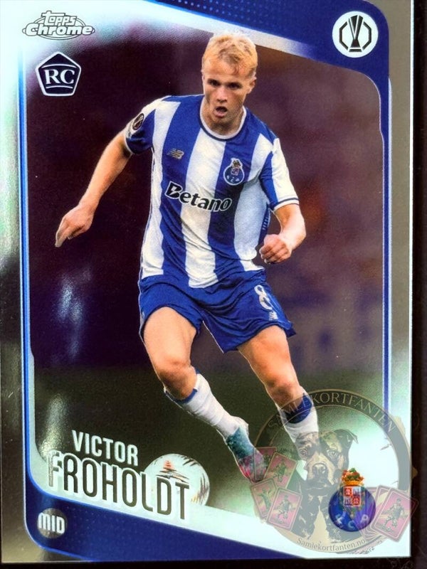 Topps UCC Chrome 25/26 Victor Froholdt RC