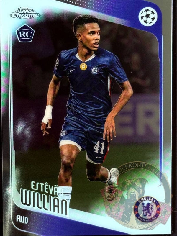 Topps UCC Chrome 25/26 Estêvão Willian RC