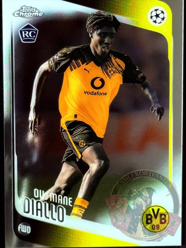 Topps UCC Chrome 25/26 Ousmane Diallo RC
