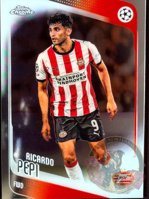 Topps UCC Chrome 25/26 Ricardo Pepi