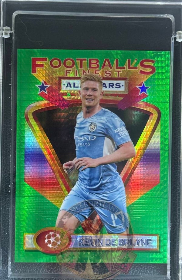 Topps Finest 22/23 - Kevin De Bruyne Jumbo card - nummerert 34/35