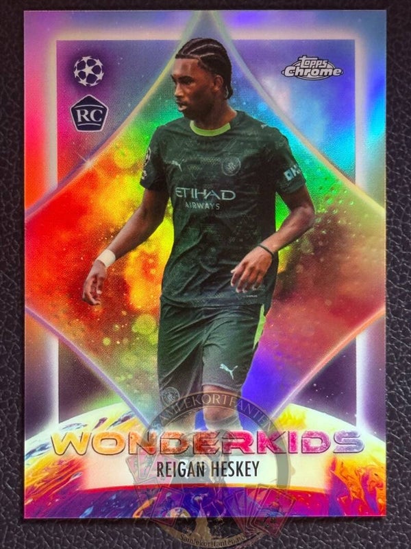 Topps UCC Chrome 25/26 Reigan Heskey RC