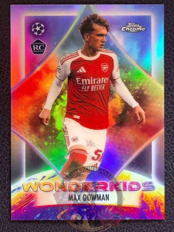 Topps UCC Chrome 25/26 Max Dowman - RC