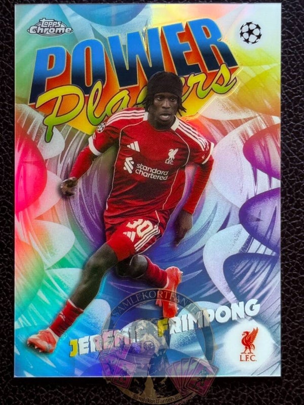 Topps UCC Chrome 25/26 Jeremie Frimpong