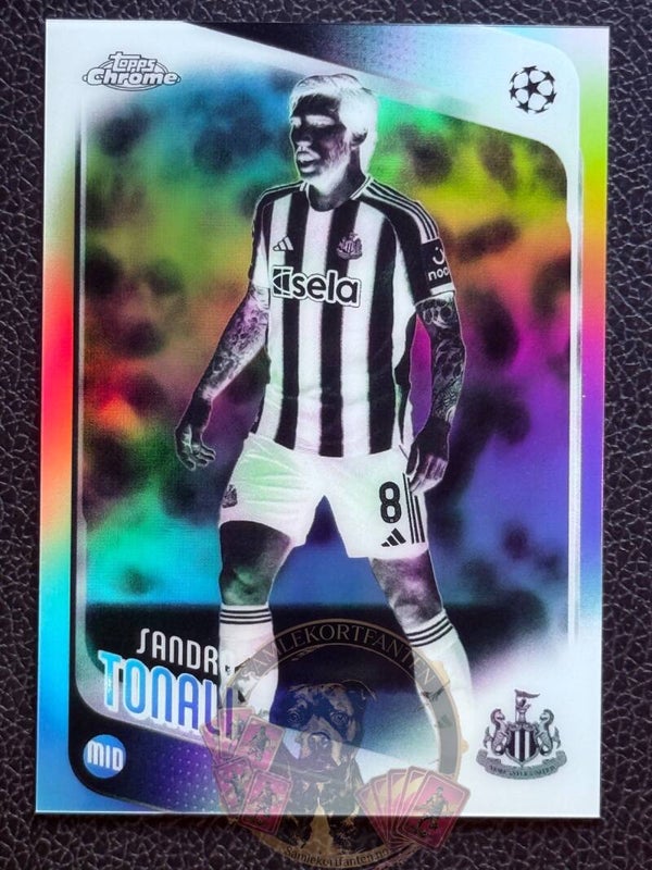 Topps UCC Chrome 25/26 Sandro Tonali Parallel