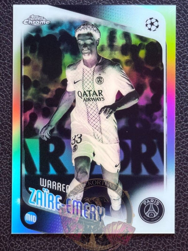 Topps UCC Chrome 25/26 Warren Zaire Emery Parallel