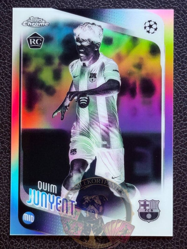 Topps UCC Chrome 25/26 Quim Junyent - RC Parallel