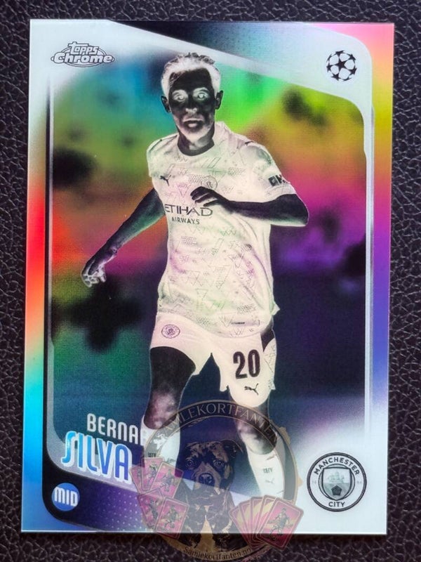 Topps UCC Chrome 25/26 Bernardo Silva Parallel