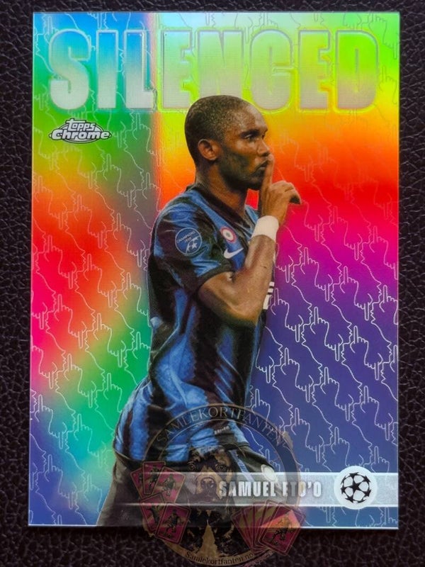 Topps UCC Chrome 25/26 Samuel Eto`o Parallel