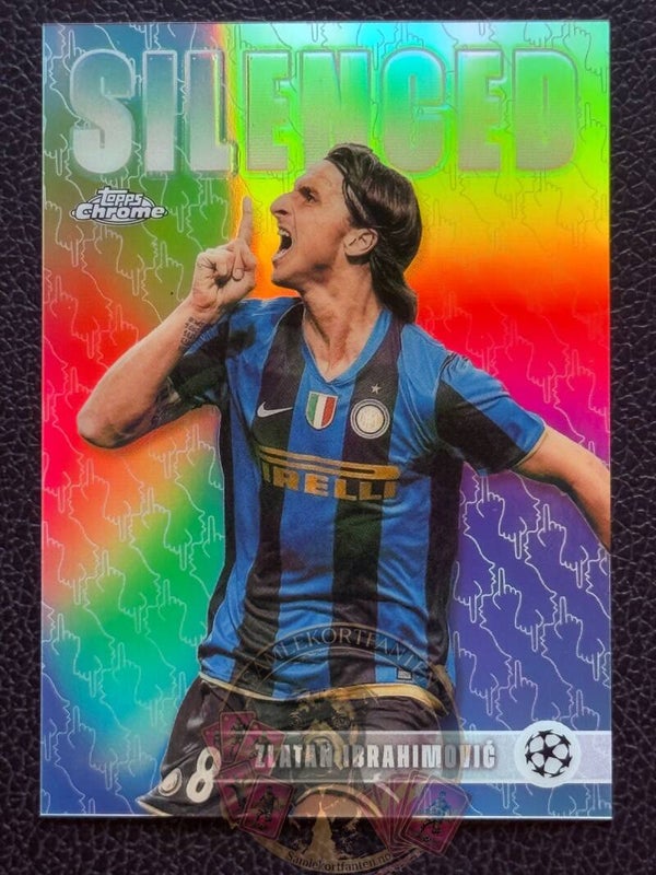Topps UCC Chrome 25/26 Zlatan Ibrahimovic Parallel