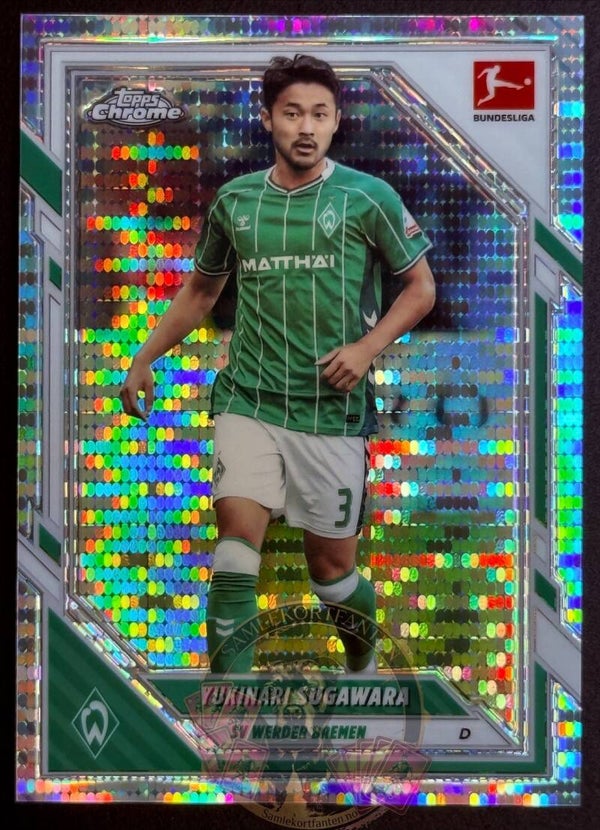 Topps Bundesliga Chrome 25/26 Yukinari Sugawara Parallel