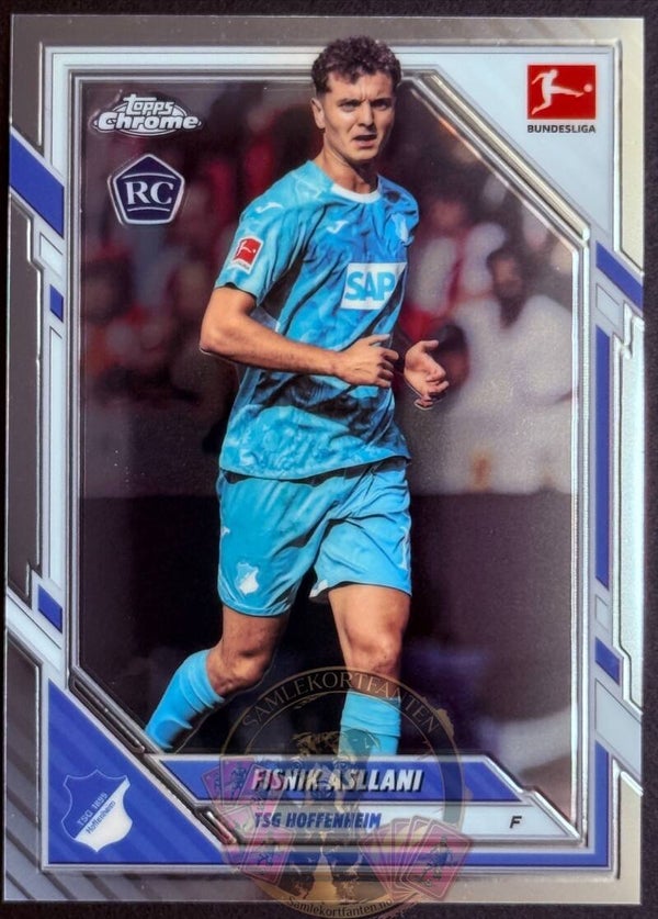 Topps Bundesliga Chrome 25/26 Fisnik Asllani RC