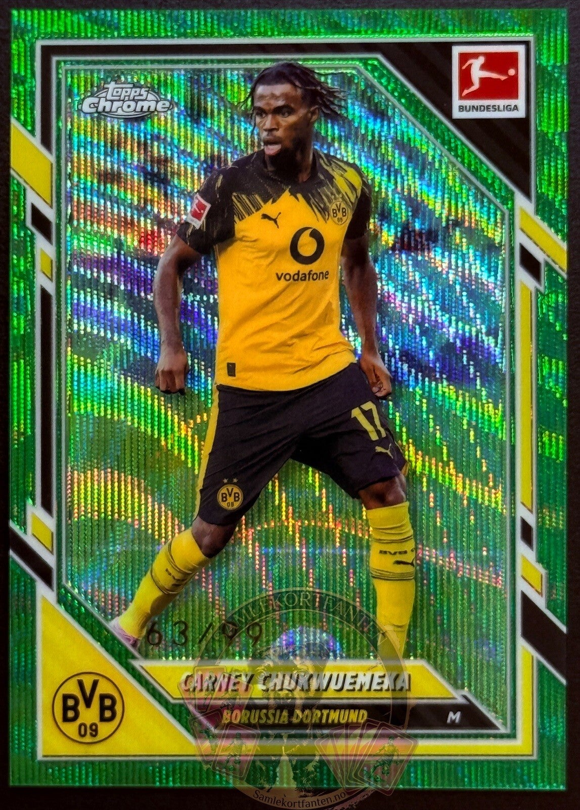 Topps Bundesliga Chrome 25/26 Carney Chukwuemeka 63/99