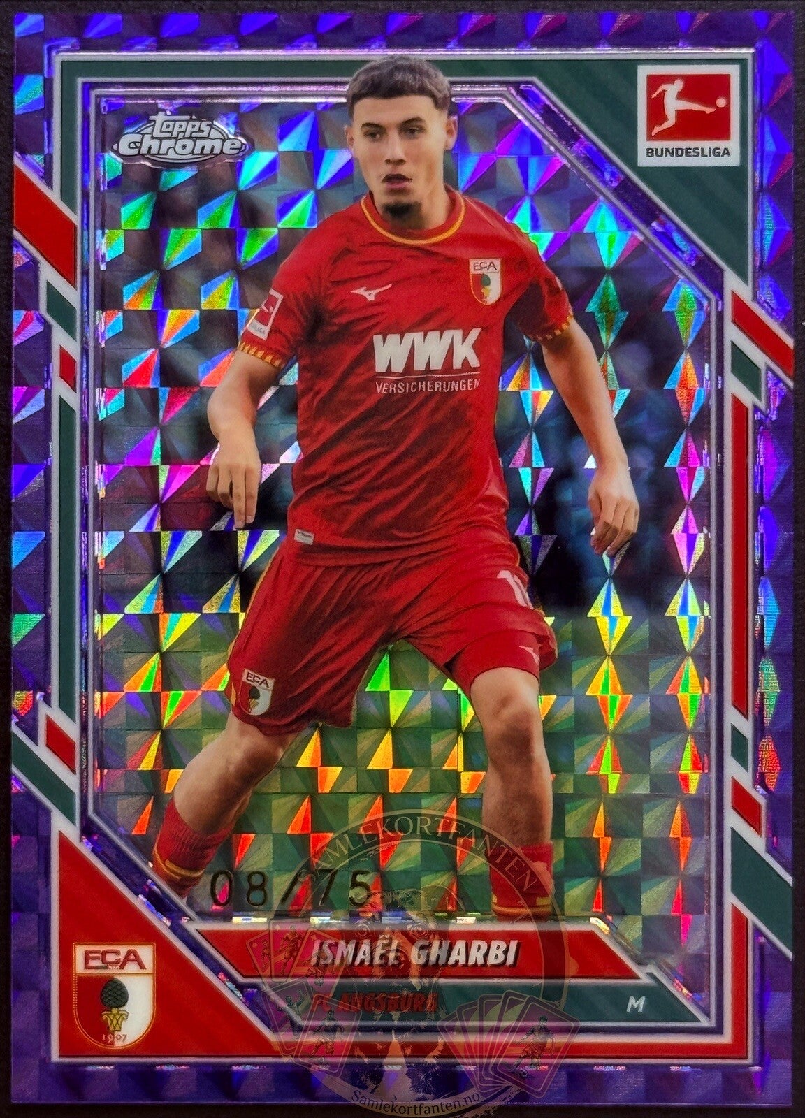 Topps Bundesliga Chrome 25/26 Ismael Gharbi 08/75