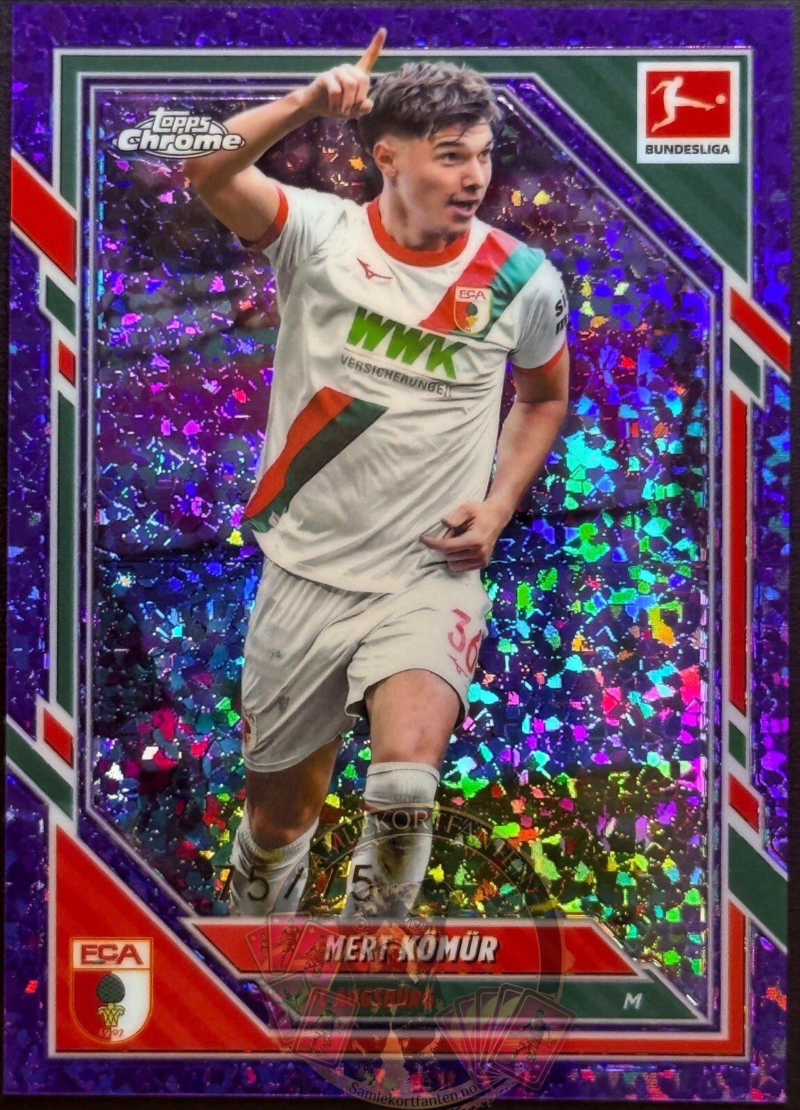 Topps Bundesliga Chrome 25/26 Mert Könür Parallel 75/75