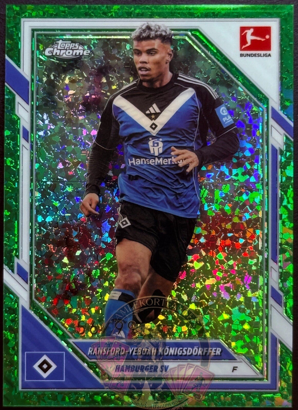 Topps Bundesliga Chrome 25/26 Ransford Yeboah Köningsdörffer 56/99