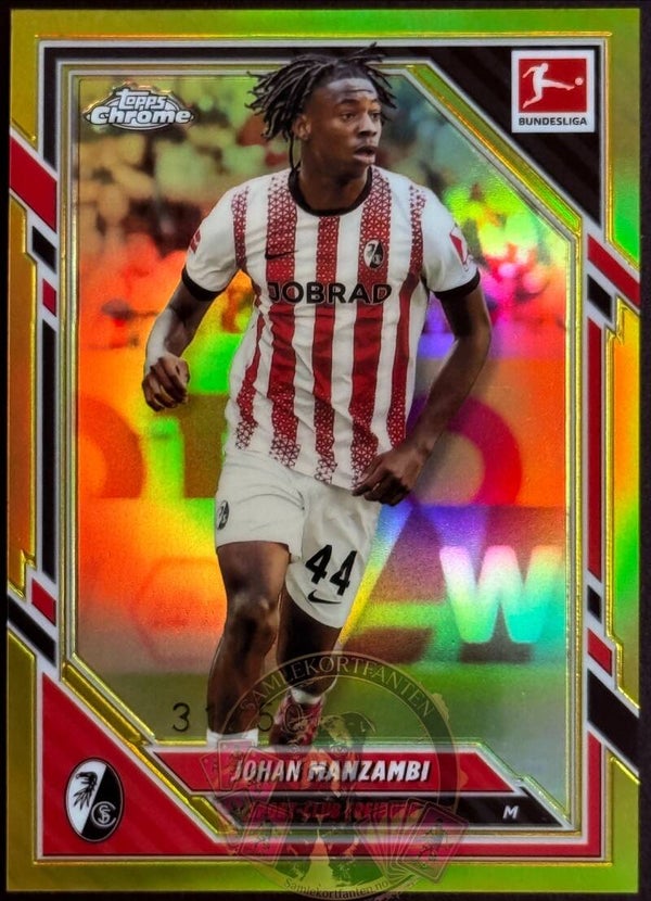 Topps Bundesliga Chrome 25/26 Johan Manzambi 31/50