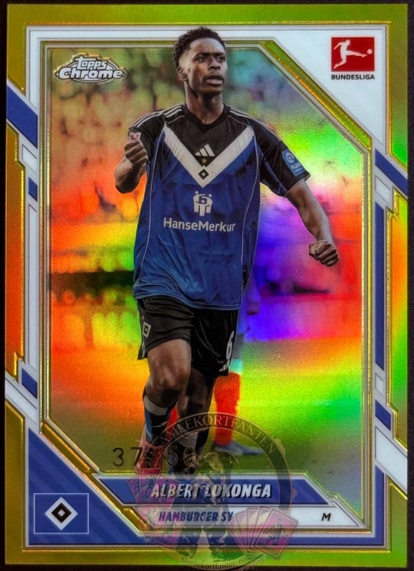 Topps Bundesliga Chrome 25/26 Albert Lokonga 37/50