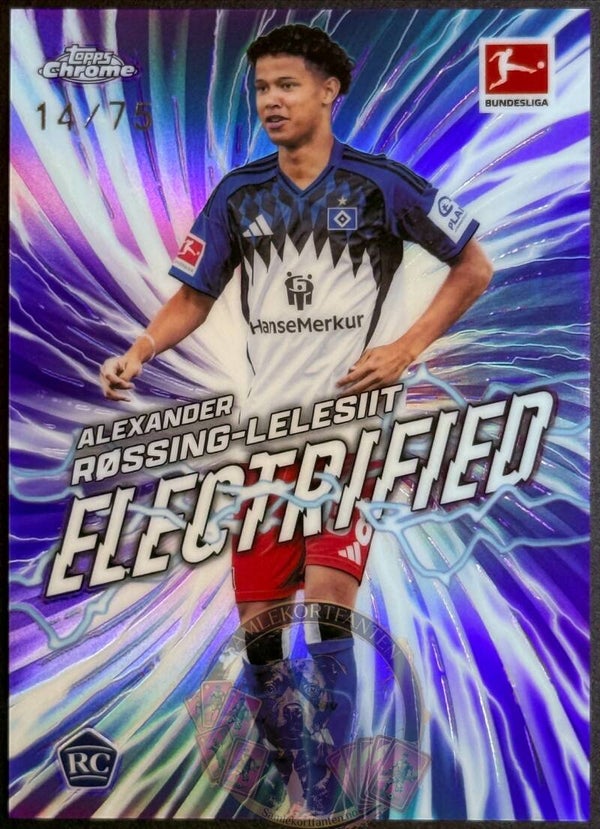 Topps Bundesliga Chrome 25/26 Alexander Røssing-Lelesiit RC 14/75