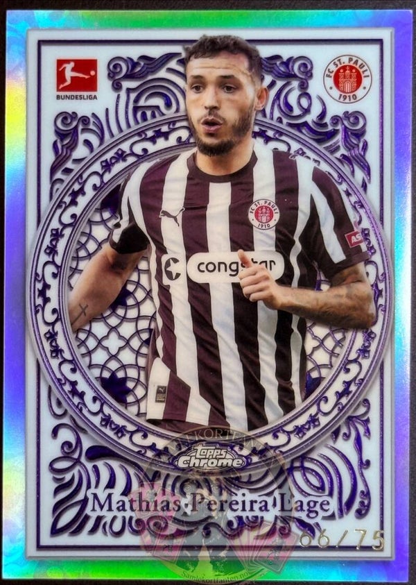 Topps Bundesliga Chrome 25/26 Mathias Pereira Lage 66/75