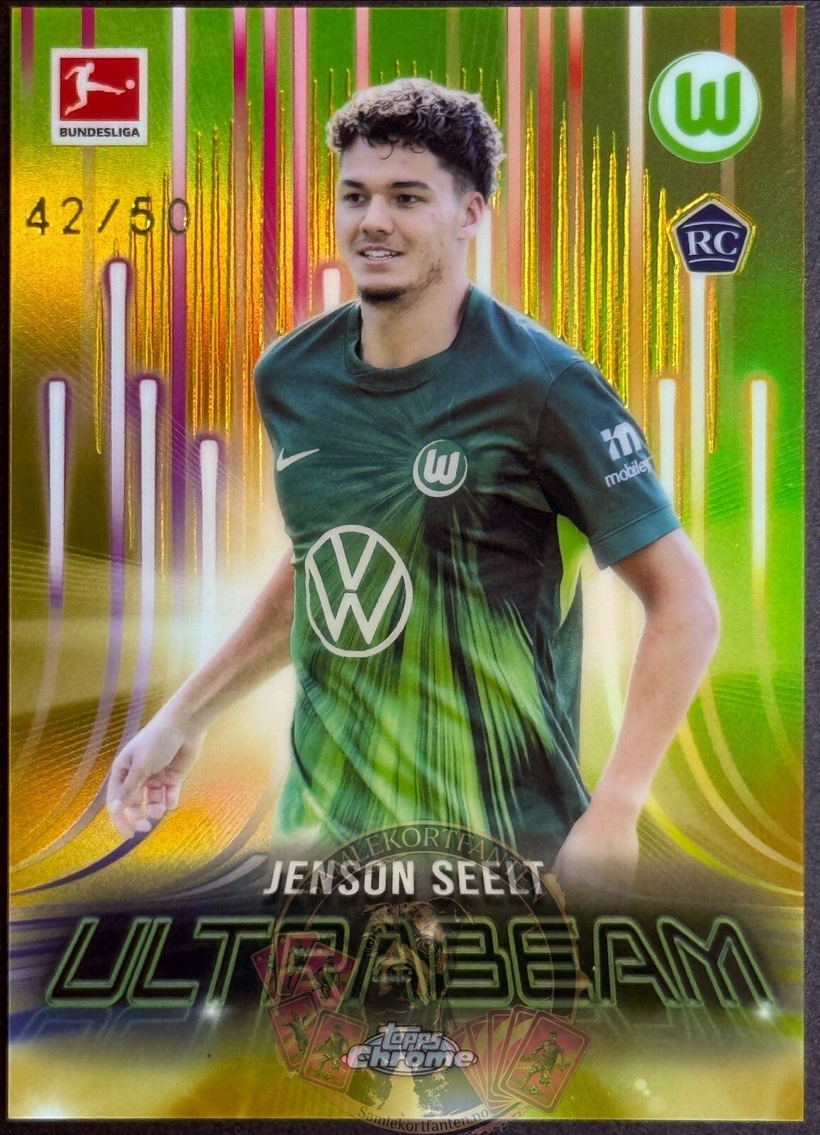 Topps Bundesliga Chrome 25/26 Jenson Seelt 42/50