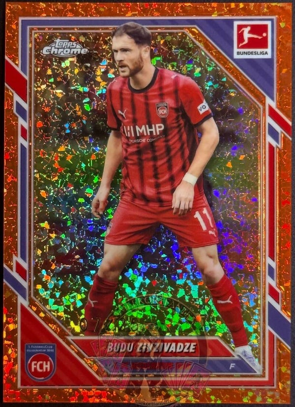 Topps Bundesliga Chrome 25/26 Budu Zivzivadze 07/25