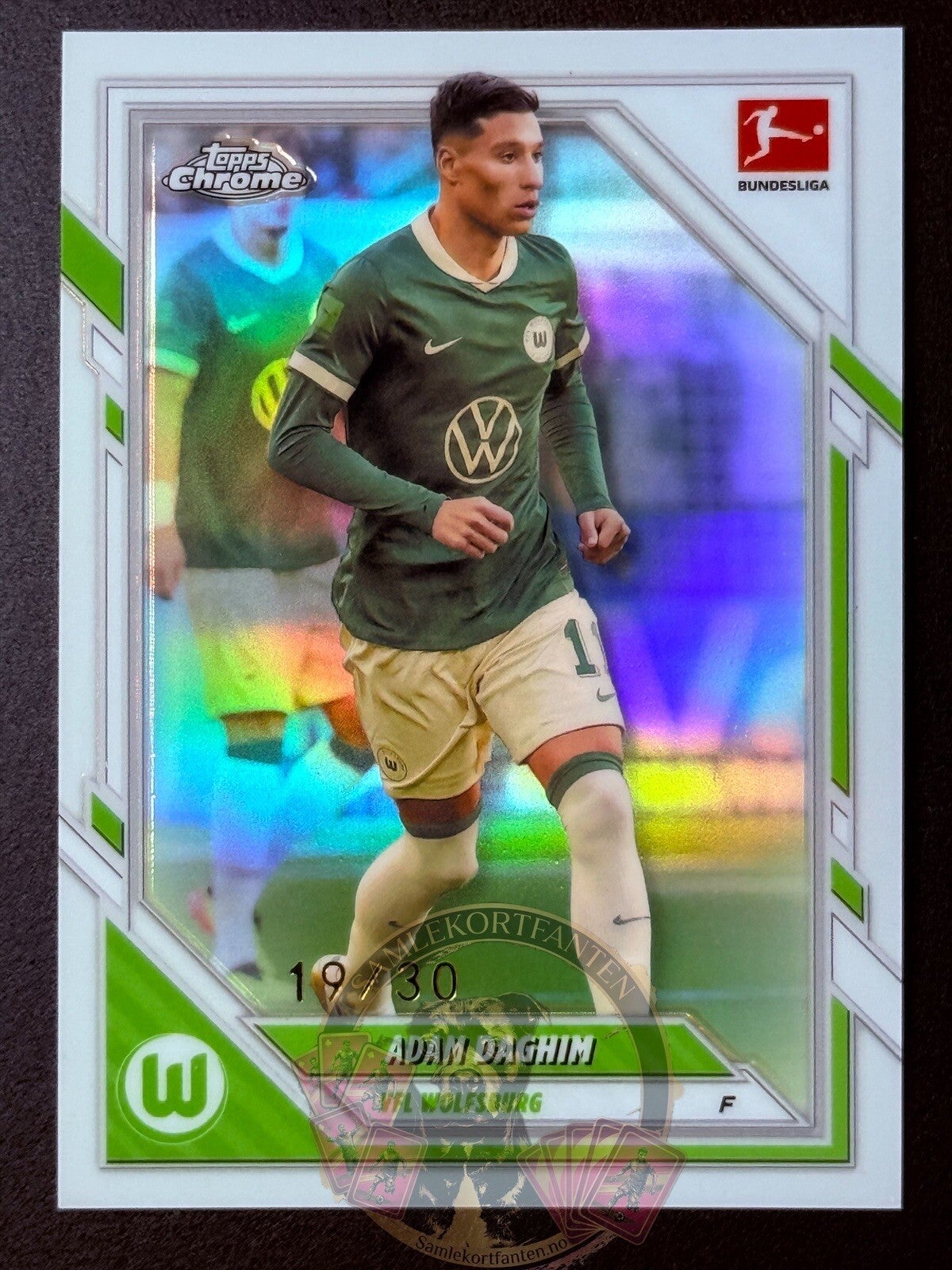 Topps Bundesliga Chrome 25/26 Adam Daghim 19/30