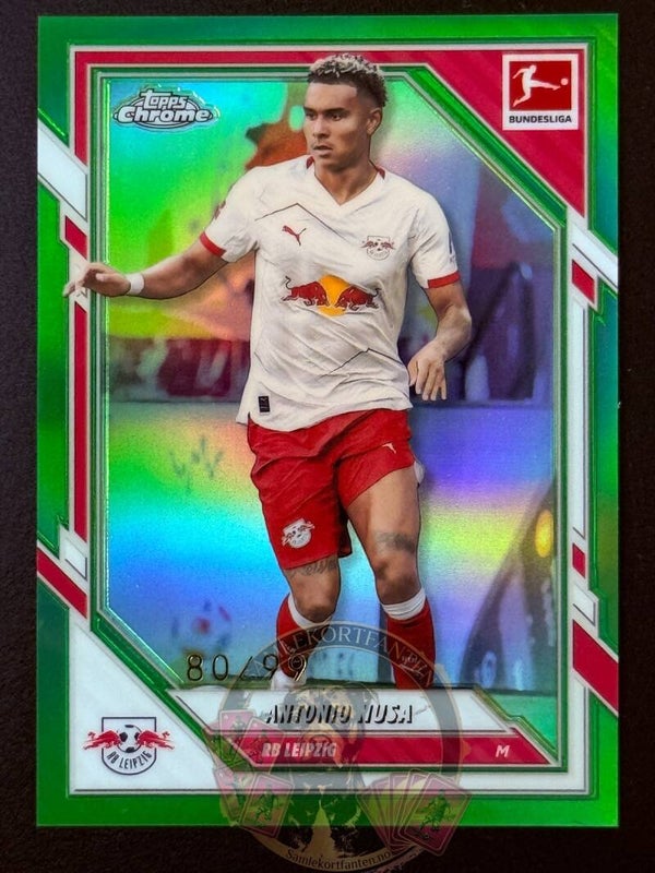 Topps Bundesliga Chrome 25/26 Antonio Nusa 80/99