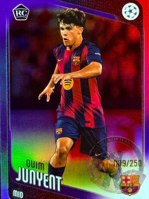 Topps UCC Flagship 25/26 Quim Junyent RC nummerert 9/250