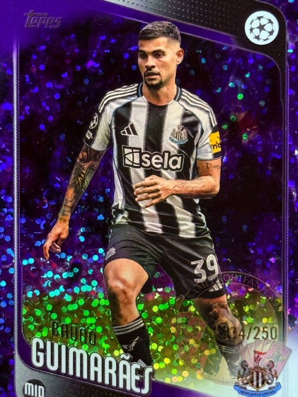 Topps UCC Flagship 25/26 Bruno Guimaraes nummerert 134/299