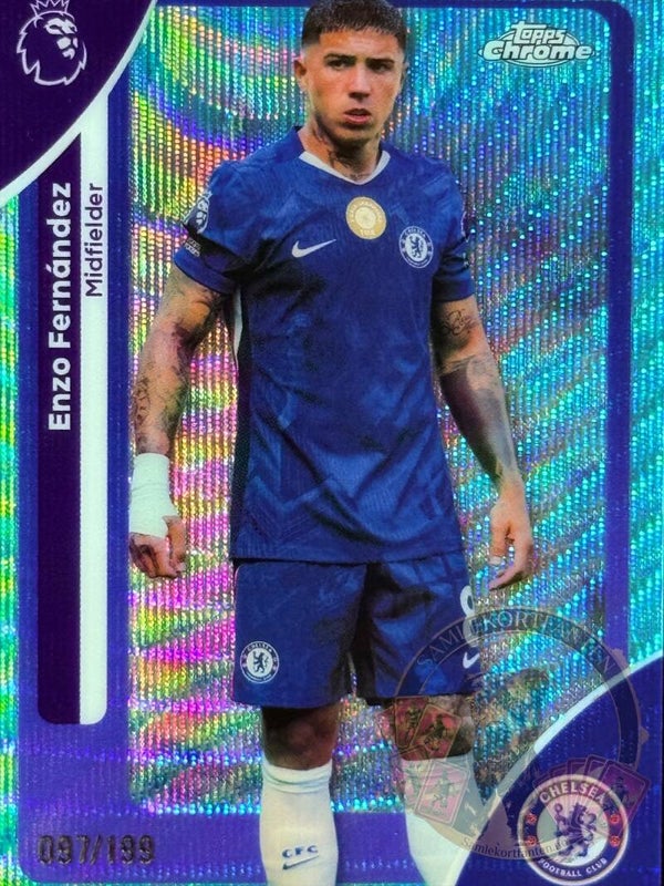 Topps Premier League 25/26 Enzo Fernandez nummerert 97/199