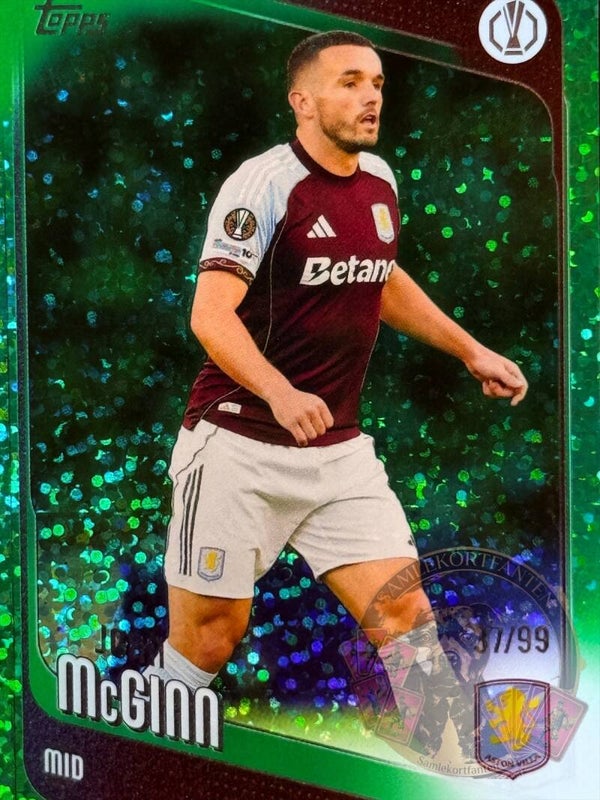 Topps UCC Flagship 25/26 John McGinn nummerert 37/99