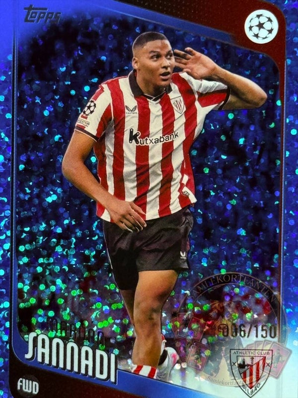 Topps UCC Flagship 25/26 Maroan Sannadi nummerert 6/150