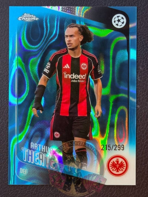 Topps UCC Chrome 25/26 Arthur Theate nummerert 215/299