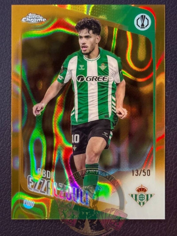 Topps UCC Chrome 25/26 Abde Ezzalzouli nummerert 13/50