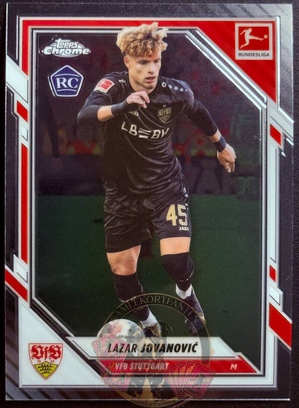 Topps Bundesliga Chrome 25/26 Lazar Jovanovic RC