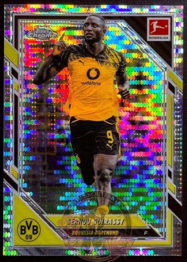 Topps Bundesliga Chrome 25/26 Serhou Guirassy Parallel