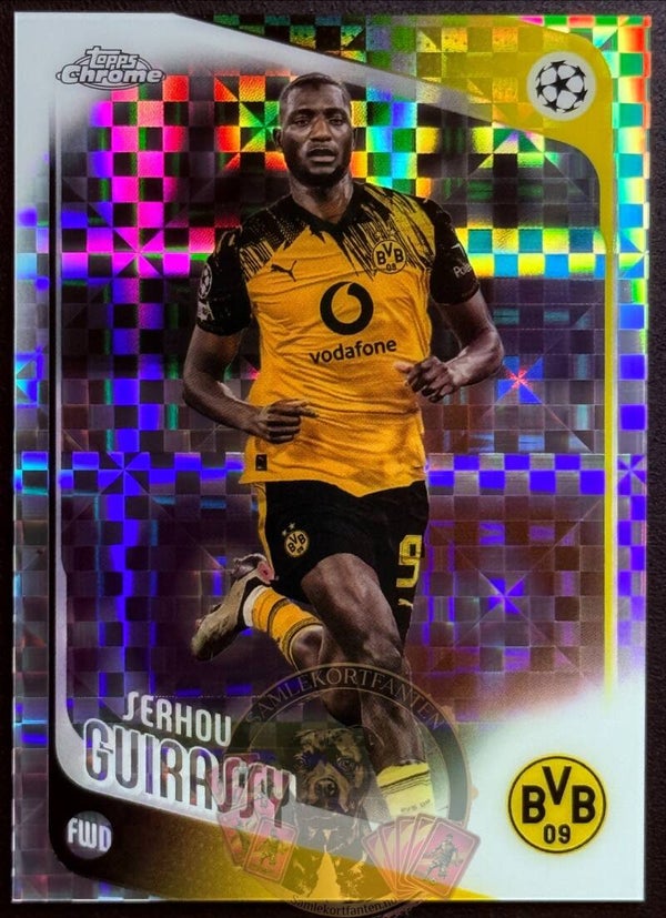 Topps UCC Chrome 25/26 Serhou Guirassy