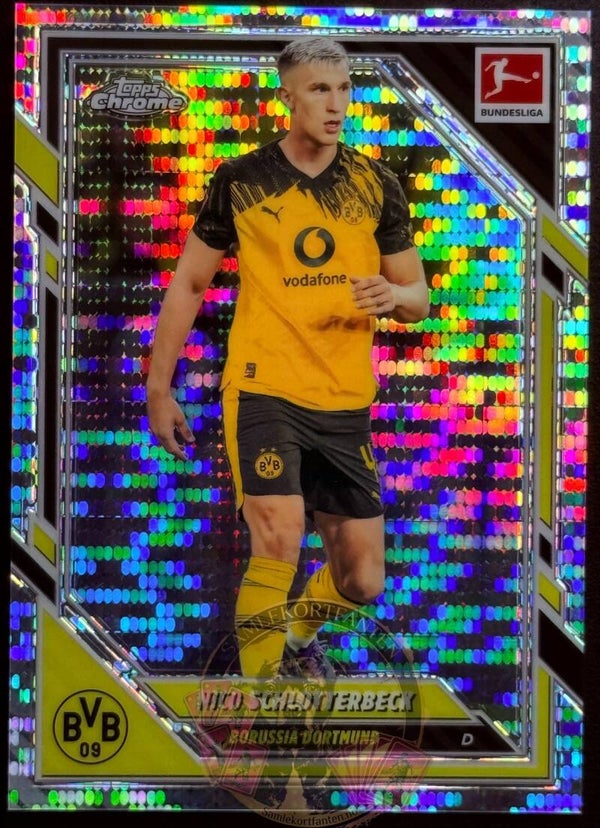 Topps Bundesliga Chrome 25/26 Nico Schlotterbeck Parallel