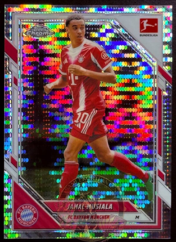 Topps Bundesliga Chrome 25/26 Jamal Musiala parallel