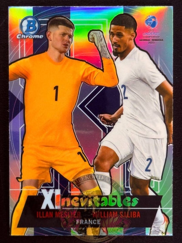 Topps 1St Bowman 2022 William Saliba / Illan Meslier