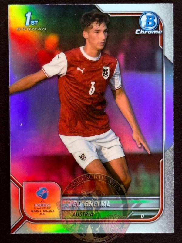 Topps 1St Bowman 2022 Leo Greiml