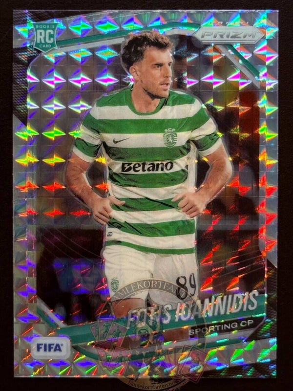 Panini Prizm FIFA 25/26 Fotis Ioannidis RC Parallel